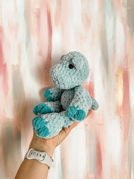Mini Plushie Hippo