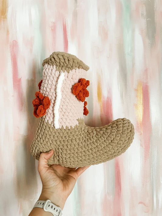 Darling Boot Pillow